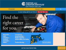 Tablet Screenshot of porterchester.com